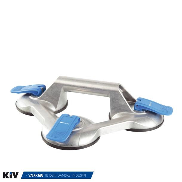 Veribor sugekop lfter 603.21 BL/BO 100kg. Med 3 sugekopper 
