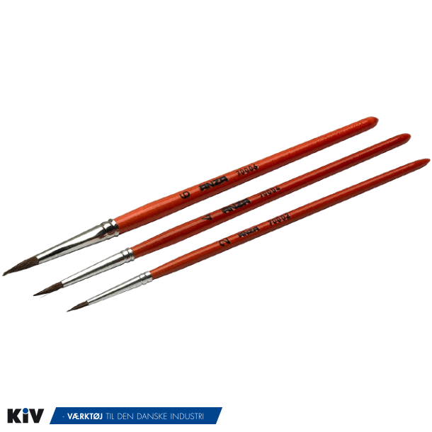 Anza akvarell Rund Penselst (2,0-4,0-6,0mm)