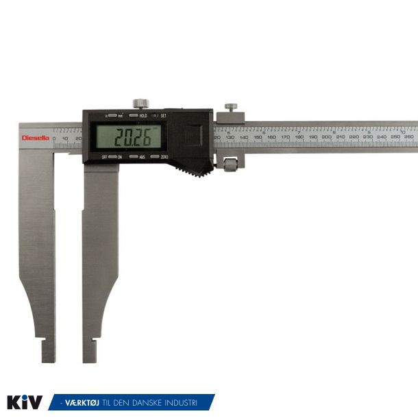 Diesella digitalskydelre 0-1000x0,01mm Med 150mm kber