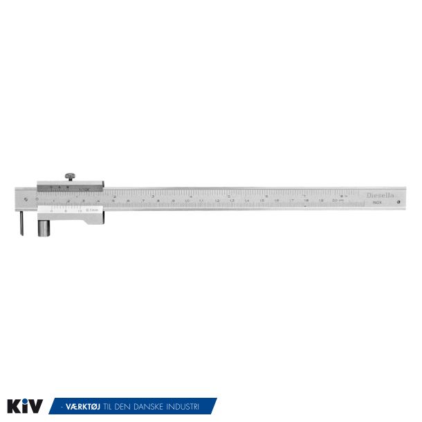 Diesella Stregml 0-200x0,1mm Med rulleleje 