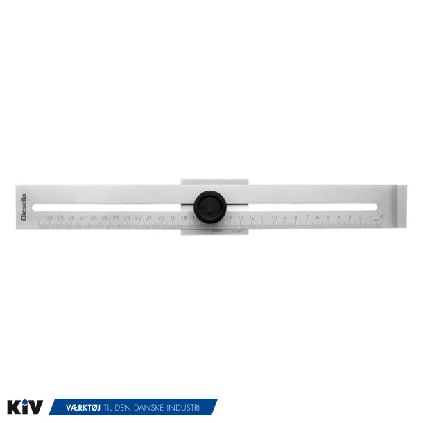 Diesella opmrkningslre 0-300x0,1mm 40mm bred Flad