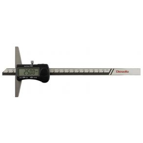Diesella digital dybdeml 0-200mm. 0,01mm aflsning 