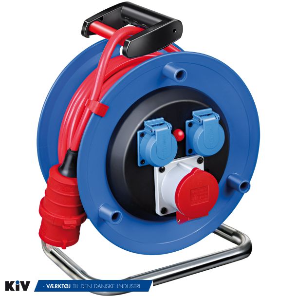 Brennenstuhl Kabeltromle Garant 400V 20mtr 1+2 udtag 