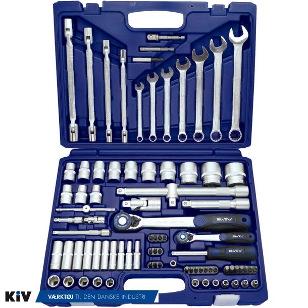 Bato vrktjsst 1/4"-1/2" 4-32mm 82 dele 