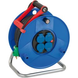 Brennenstuhl Kabeltromle 230V  med jord 40 meter 3G1,5 4 udtag