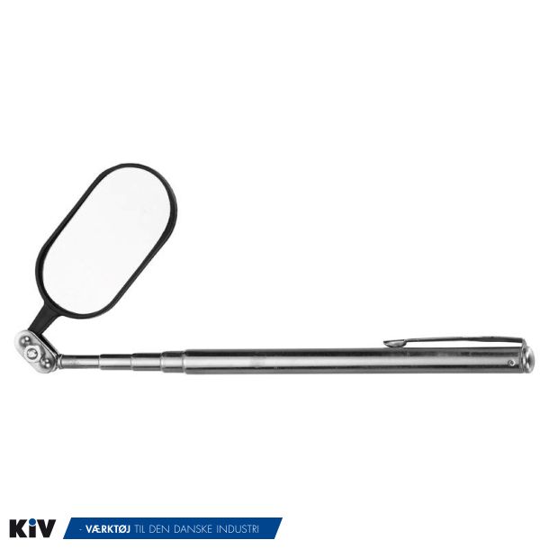 Diesella Inspektionsspejl 25x50mm Med led og teleskop max L=430mm Restsalg