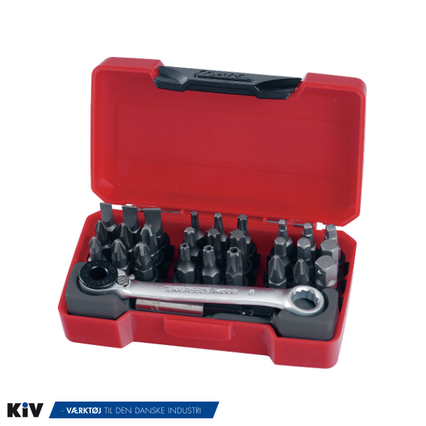 Tengtools Bitsst TJ1429 Med Skralde 29 dele