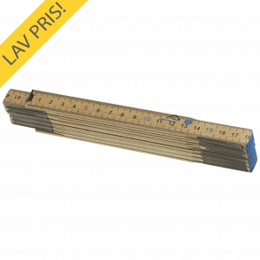 Bato tommestok mm/mm korte led 2 mtr tr