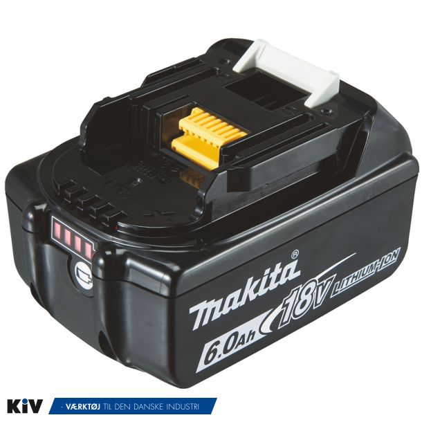 Makita Batteri BL1860B 18V 6Amp Li-Ion Tilbud