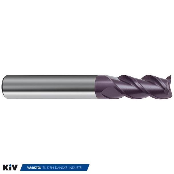 Ghring Endefrser 19986 12,0mm 3 Skrs Cylindrisk Fuld Hrdmetal e8 Fire