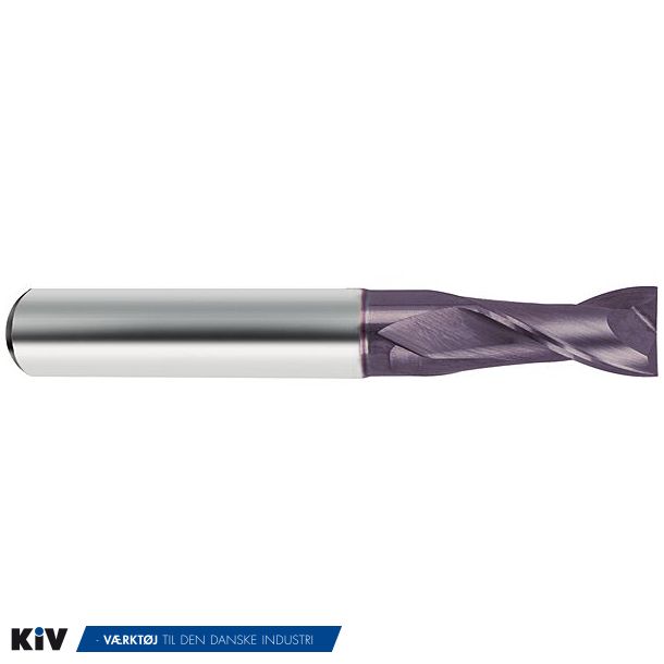 Ghring Endefrser 19988 3,0mm 2 Skrs Cylindrisk Fuld Hrdmetal e8 Fire