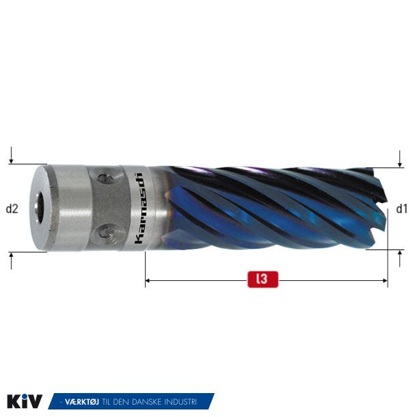 Karnasch Kernebor 26x40 18mm Skaft HSSXE GoldLine Fein QuickIn