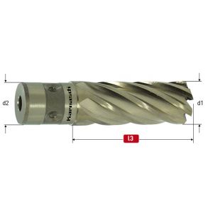 Karnasch Kernebor 12x40 18mm Skaft HSSXE GoldLine Fein QuickIn