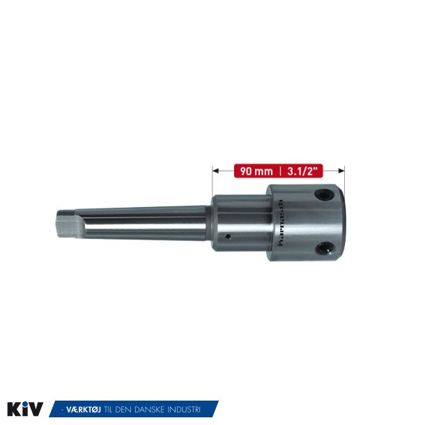 Karnasch holder Mk3 32mm weldon Med Skruer uden Kling