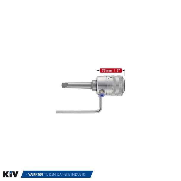 Karnasch holder Mk2 19mm weldon+Nitto QuickChange Med Indvendig Kling