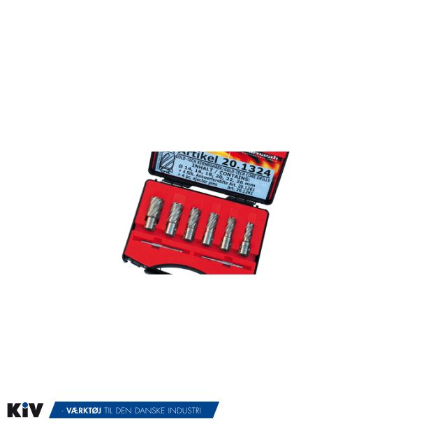 Karnasch Kerneborst "basic" 14-26mm inkl. 2 centertappe HSSXE GoldLine NITTO Restsalg