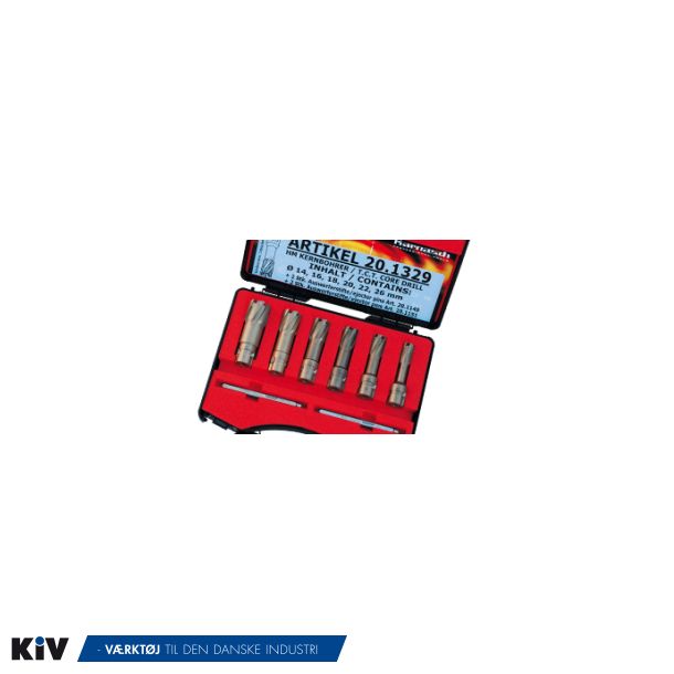 Karnasch Kerneborst "basic" 14-26mm inkl. 2 centertappe HSSXE HardLine NITTO Tilbud