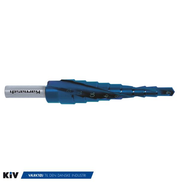 Karnasch Trinbor 4,0-12,0mm 1,0mm stign. 2 Skrs. HSSXE BlueDur