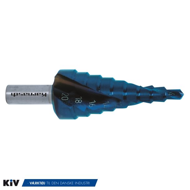 Karnasch Trinbor 4,0-20,0mm 2,0mm stign. 2 Skrs. HSSXE BlueDur