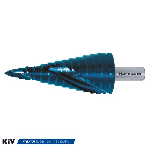 Karnasch Trinbor 6,0-30,0mm 2,0mm stign. 2 Skrs. HSSXE BlueDur