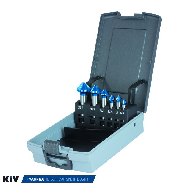 Karnasch Snkerst 6,3-20,5mm 90 gr. ASSYMETRISK HSSXE BlueTec Med Skaftflader 