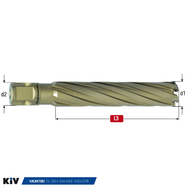 Karnasch HM Kernebor 40x110mm HardLine 19mm Nitto / Universal