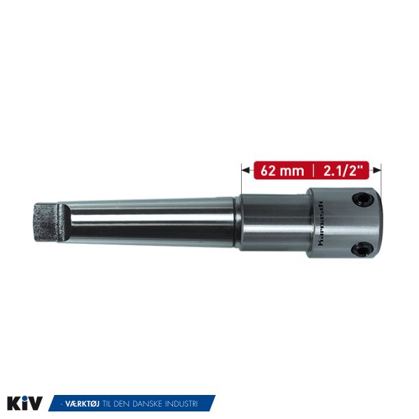 Karnasch holder Mk4 19mm weldon Med Skruer uden Kling