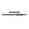 Karnasch Centertap lang 7,98x130mm for Hardline 18-60mm (pakke  2stk.)