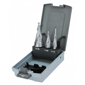 Karnasch TrinBorst 4,0-30,0mm 2 Skrs. 3 stk. HSSXE i Rose plastkassette