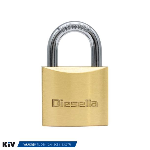 Diesella hngels 50mm i Messing inkl. 3stk. nikkelbelagte ngler