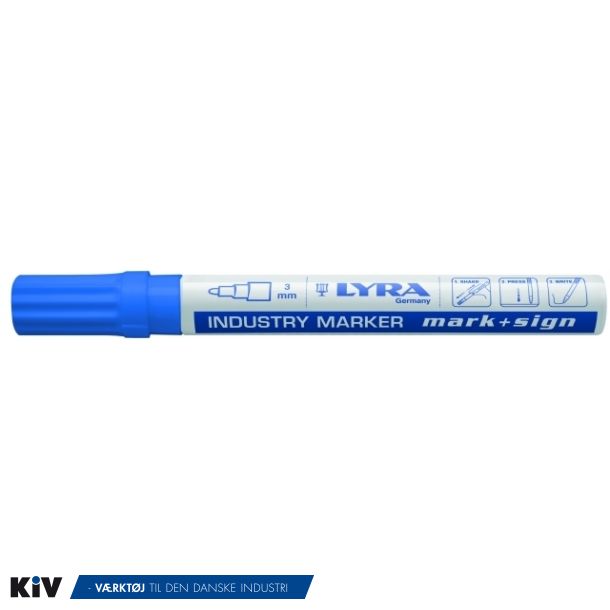 Lyra Industri mrkepen Med kugle BL