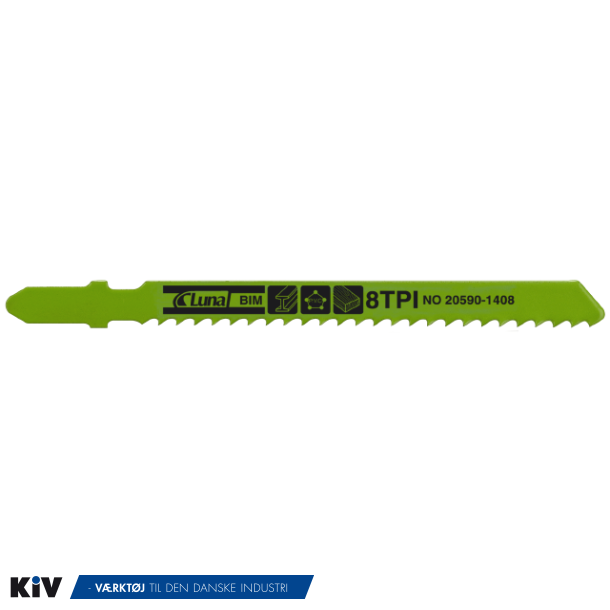 Luna Stiksavklinge 100x8x1 T13 BiMetal (Pk.  5stk.)