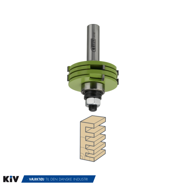 Luna HM-pladenotfrser 48x3-6mm 8mm Skaft