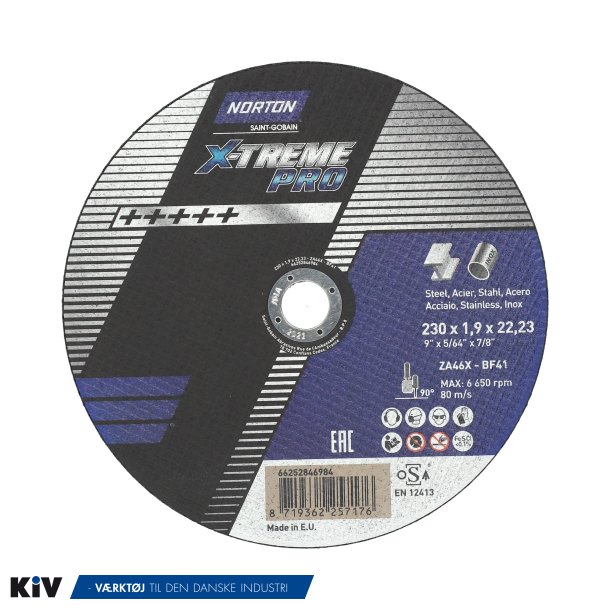 Norton Skreskive 230x1,9x22,2 X-Treme PRO A46X Plan Tilbud