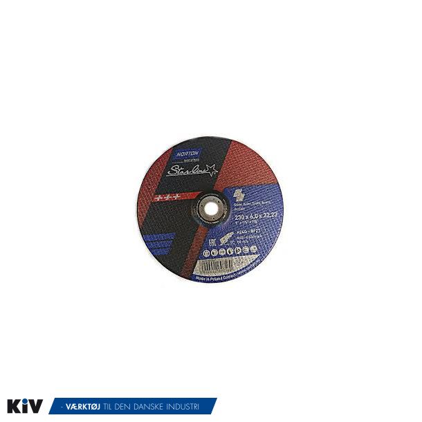 Norton Skrubskive 230x6,0x22,2 StarLine A24Q Restsalg
