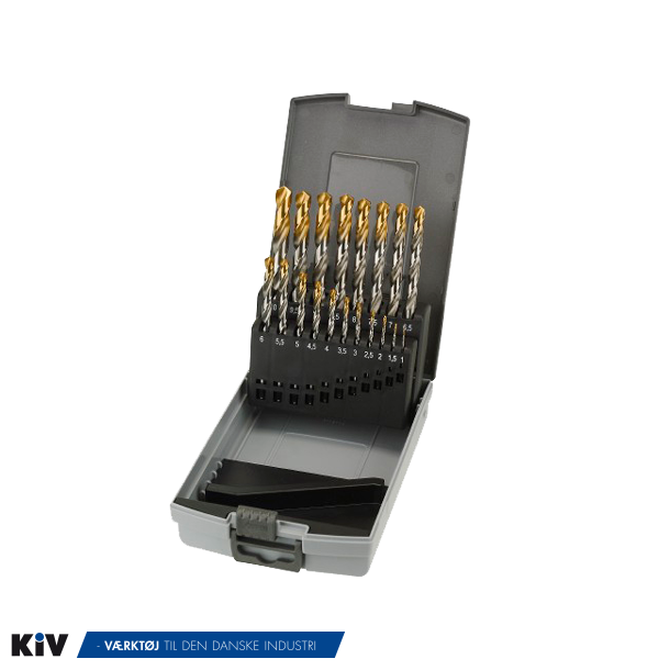 Ghring Borst 9651 1,0-13,0 x 0,5mm TiNTIP DIN338RN Tilbud