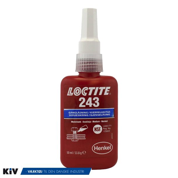 Loctite 243 middel Gevindlsemiddel 50ml 