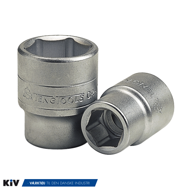 Tengtools Top 3/4" 6 Kantet 38mm Restsalg