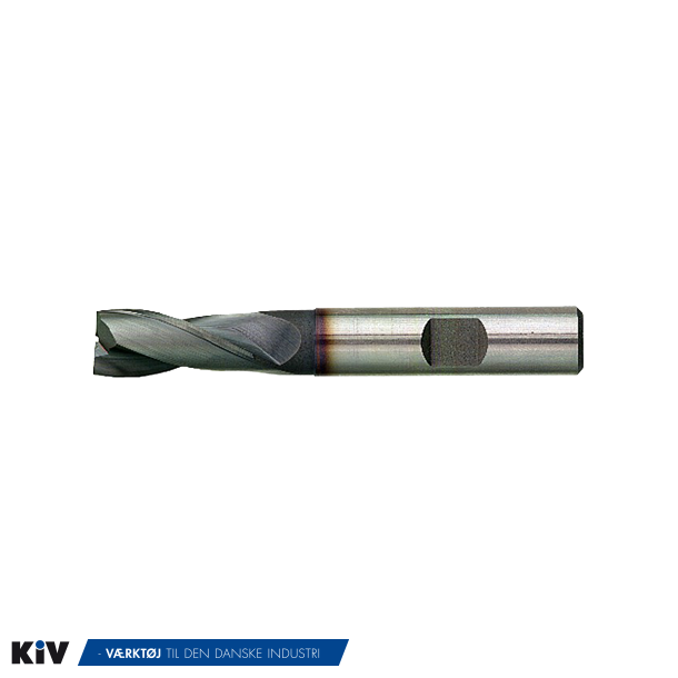 G&uuml;hring Endefrser 3694 10,0mm 2 Skrs Cylindrisk DIN844 TiCN Fire