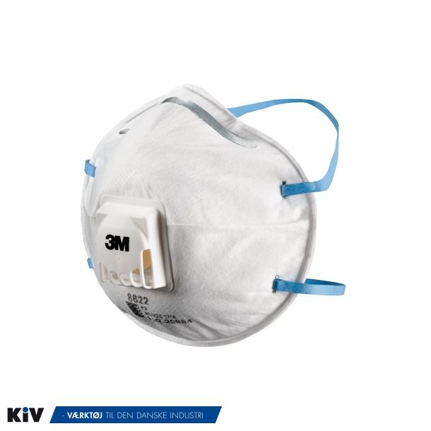 3M stvmaske 8822 FFP2 Med ventil 