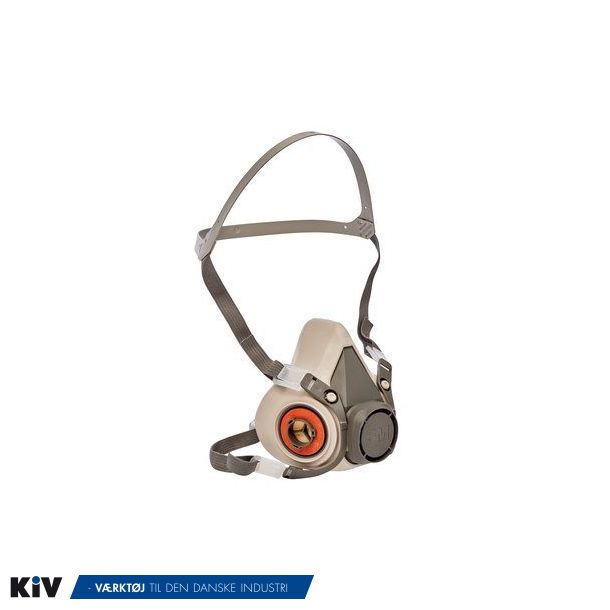 3M halvmaske uden filtre 6200 Medium EN140:1998 