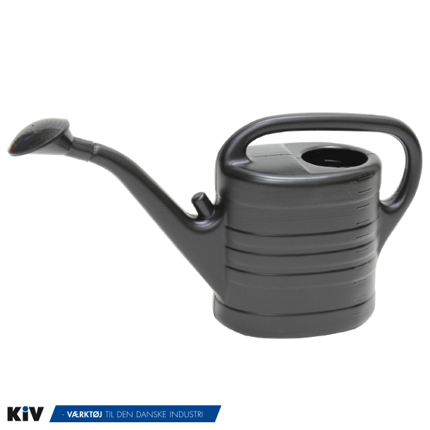 NYBY vandkande 10 L sort med brusehoved