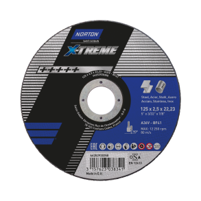 Norton Skreskive 125x2,5x22,2 X-Treme Life A36V Plan Tilbud