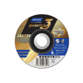 Norton Skrubskive 125x7,0x22,2 Quantum 3 NQ24P keramisk