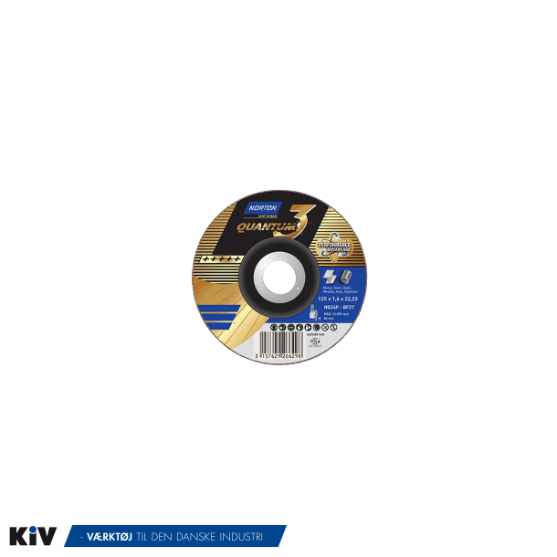 Norton Skrubskive 180x7,0x22,2 keramisk Quantum 3 NQ24P