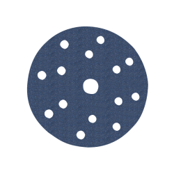 Norton Fiberrondel 150mm K40 Blue Fire/velcro 14+1 hul