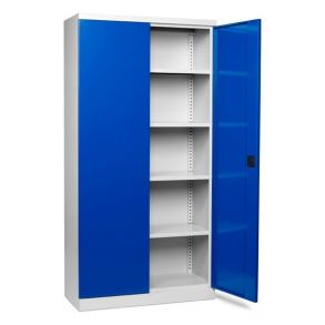 SSG materialeskab bl� d�re SMK 1990x1000x440 mm 