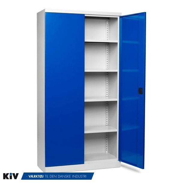 SSG materialeskab bl� d�re SMK 1990x1000x440 mm 