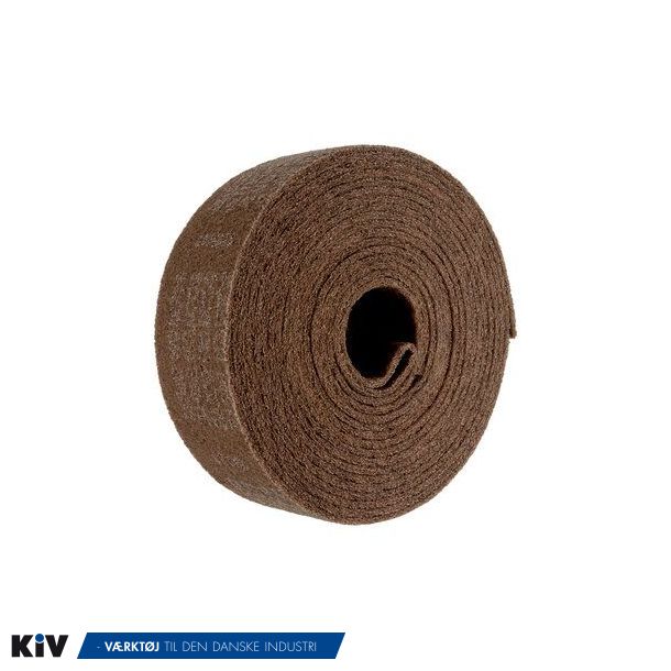 3M Scotch-Brite Cut and Polish Rulle CP-RL, A MED, 100mmx10m, Brun Restsalg