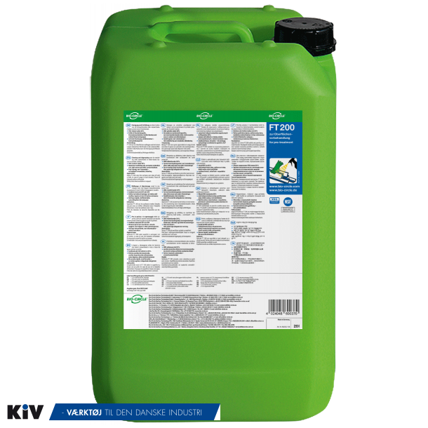 Bio-Circle affedtningsmiddel FT200 strk hurtigtrrende 20 Liter